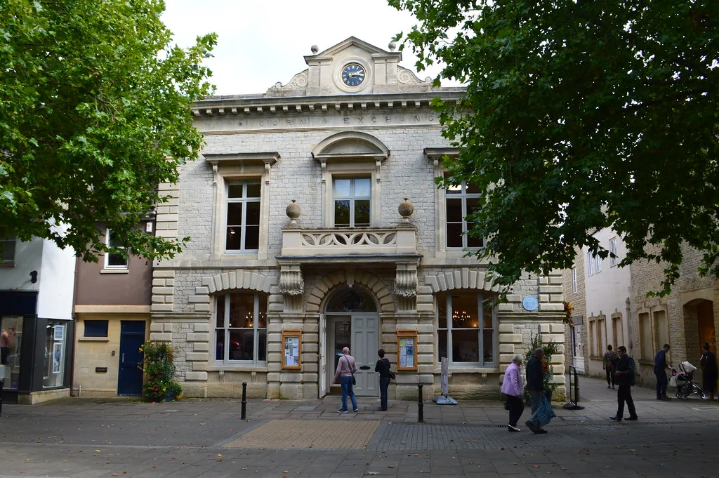 The Corn Exchange in Witney, where planning officers hold the town's Local Plan drop-in on Tuesday 1 September