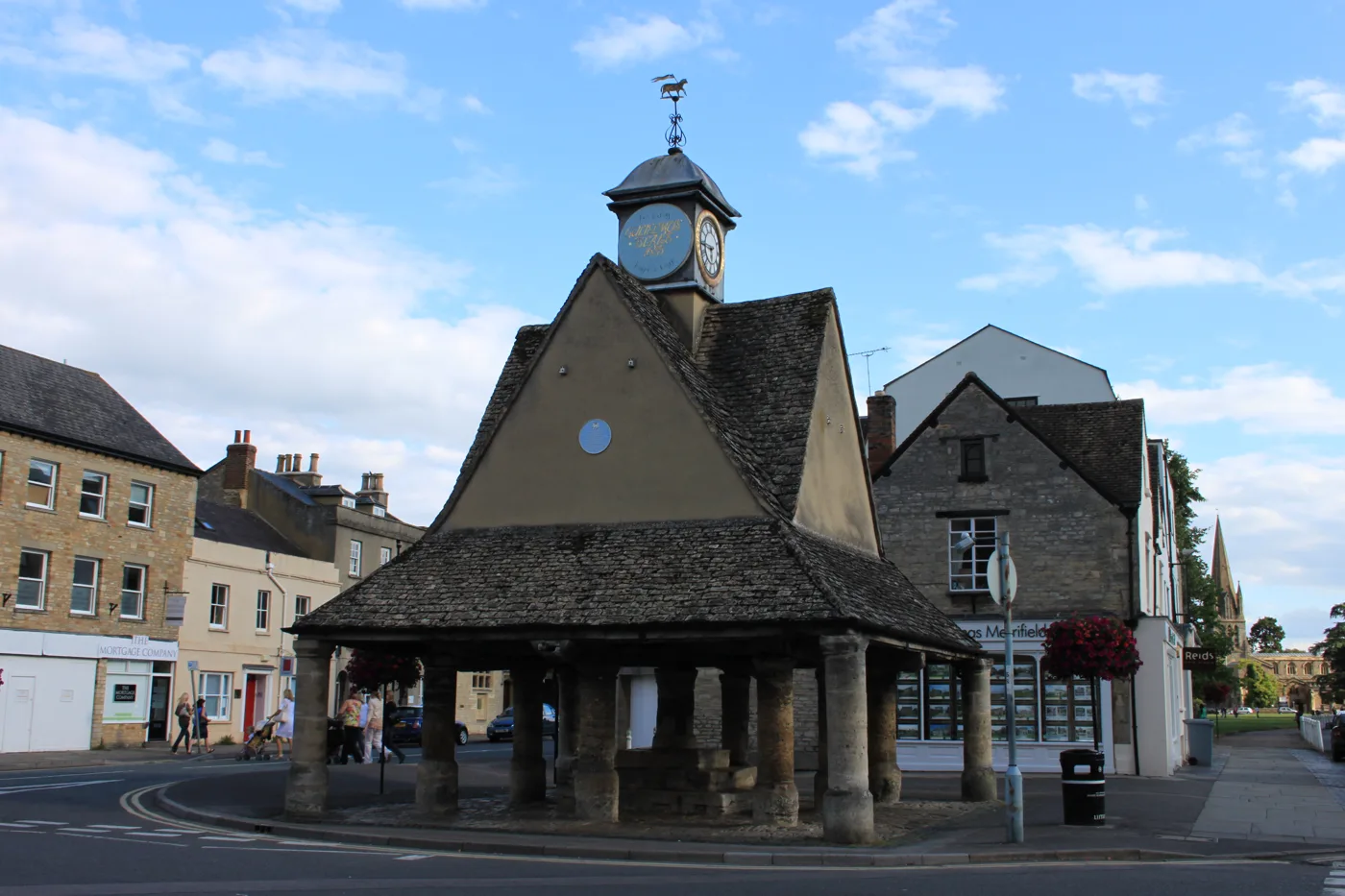 The Buttercross and Market Square in Witney. The review will ask whether the town's boundary still reflects where people live and use services