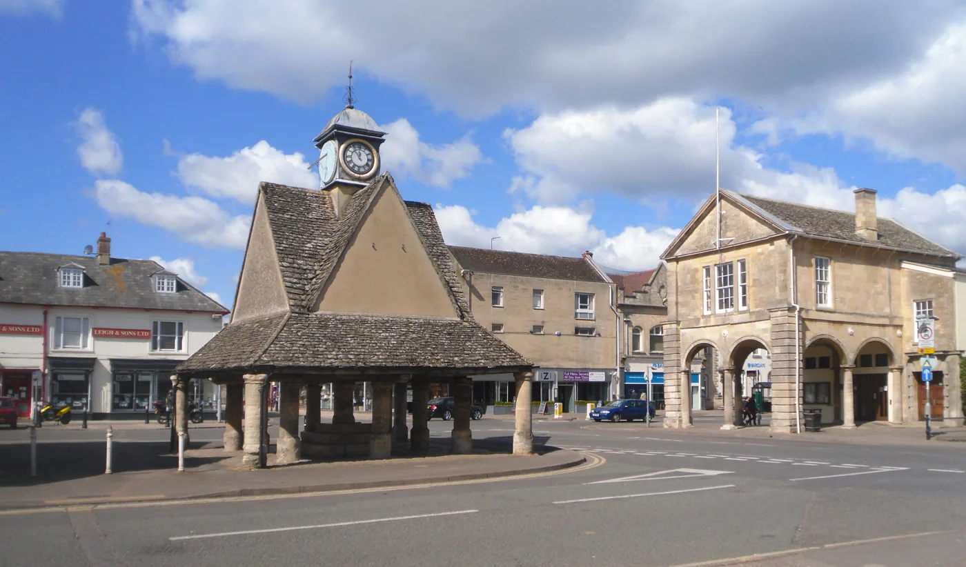 Witney Town Hall. The town council's precept is the only part of the bill that is decided in Witney